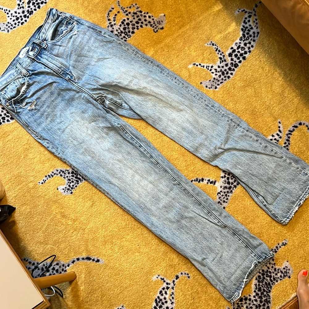 Pistola high rise Cassie Jean distressed denim sz 27